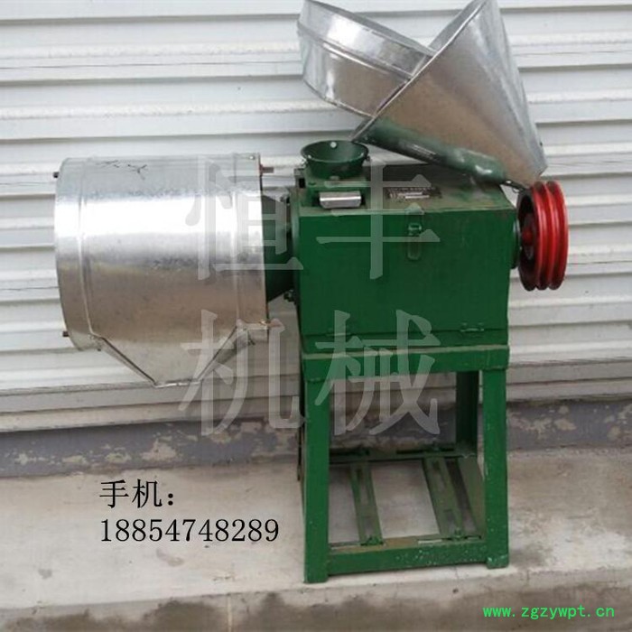 小麦对辊磨面机 药材加工磨粉机  砂轮磨头磨面机可供出口图6