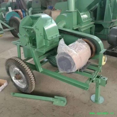 华新700 木材粉碎机双口木材粉碎机中草药木材粉碎机圆木粉碎机木材粉碎机