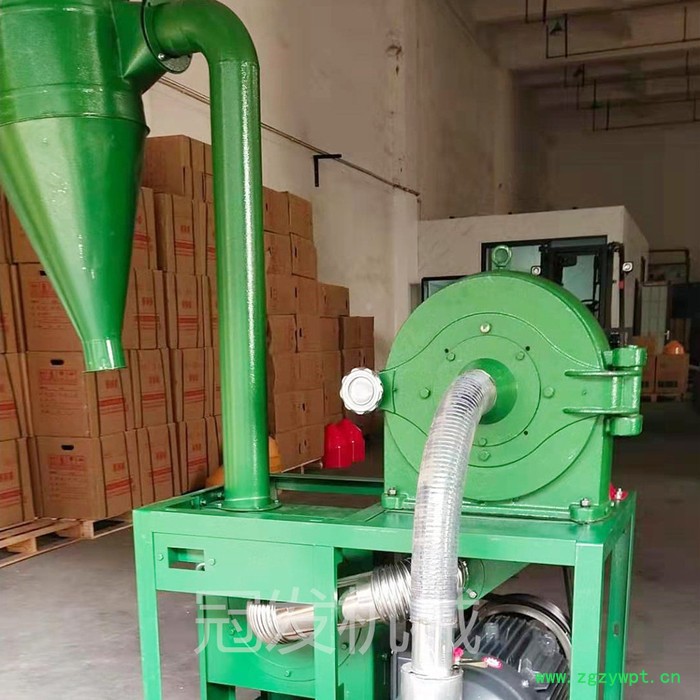 中药粉碎机 家用小麦磨粉机 去皮磨面机图2