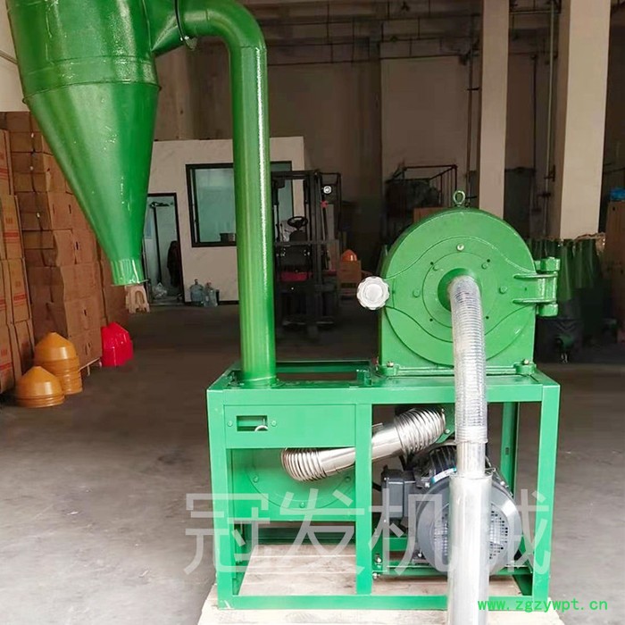 中药粉碎机 家用小麦磨粉机 去皮磨面机图3