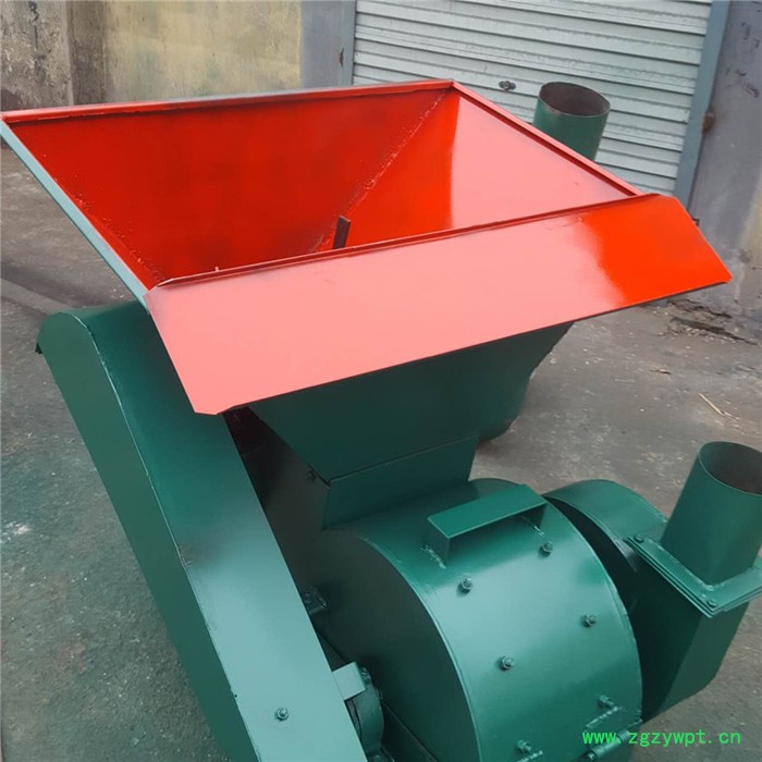 自动进料锤片饲料粉碎机 玉米秸秆稻草粉碎机 中草药磨粉机图4