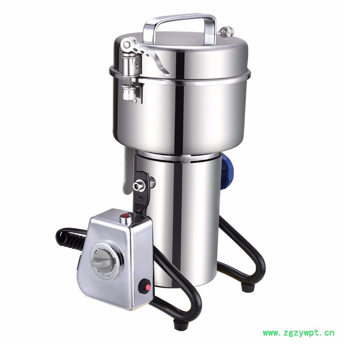 久品牌500C-6克中药材粉碎机超细研磨机五谷磨粉机304不锈钢打粉机家用小型图4