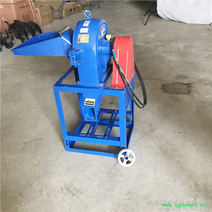 中药粉碎机 新款微型面粉磨面机 农用粮食磨粉机图5