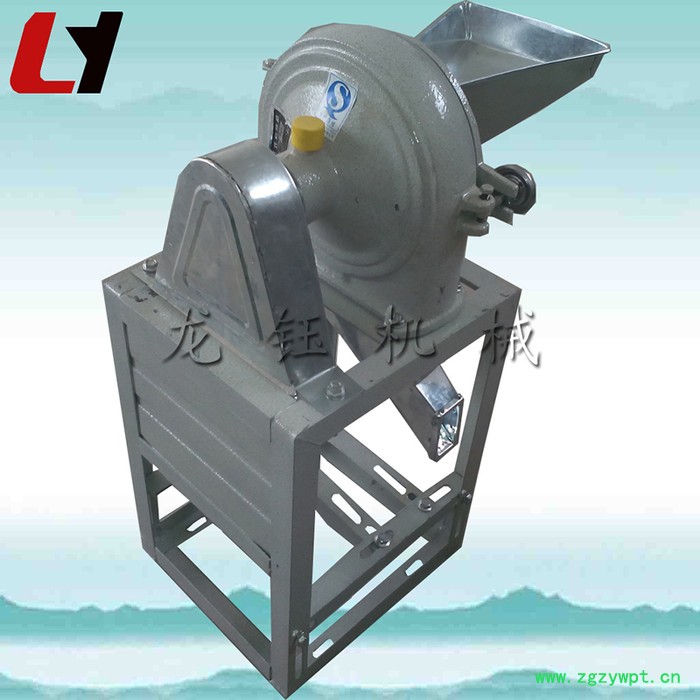 红薯干粉碎机 23型齿爪式稻谷粉碎机 龙钰中药用粉碎机图6