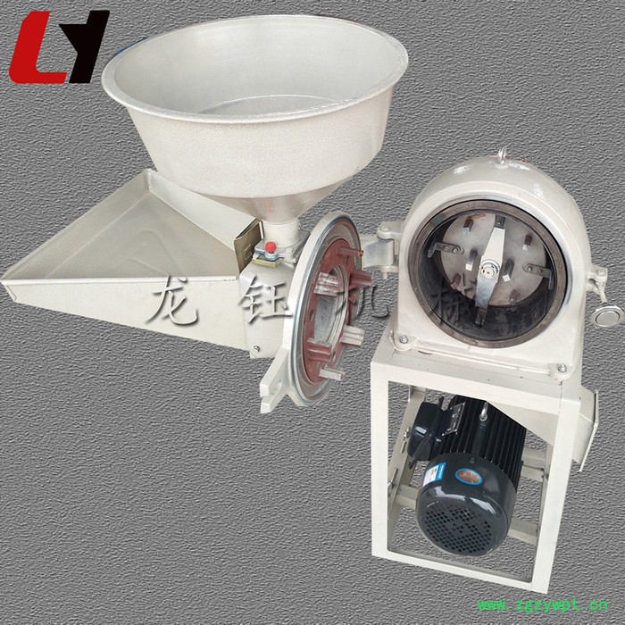 红薯干粉碎机 23型齿爪式稻谷粉碎机 龙钰中药用粉碎机图3