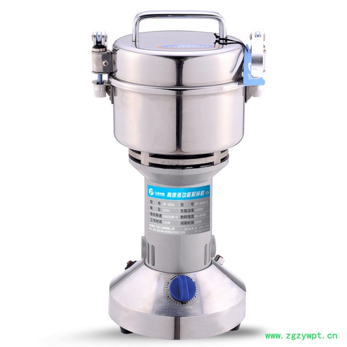 久品牌400A-8小钢磨打粉机超细研磨机中药材粉碎机五谷杂粮磨粉机不锈钢磨面机图2