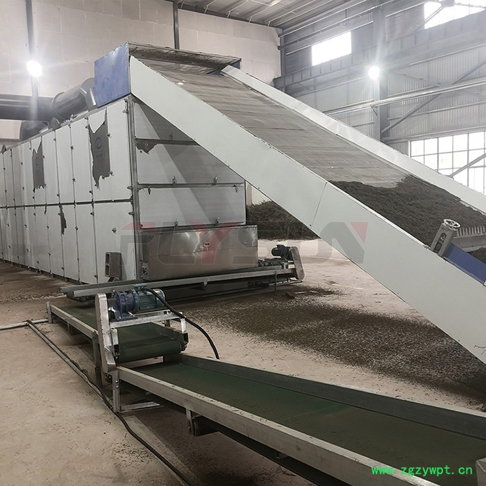 迷迭香烘干机 网带连续式烘干机 中草药烘干机 方信机械图4