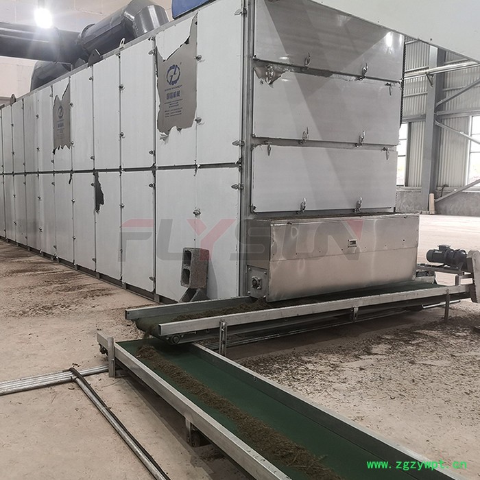 迷迭香烘干机 网带连续式烘干机 中草药烘干机 方信机械图2