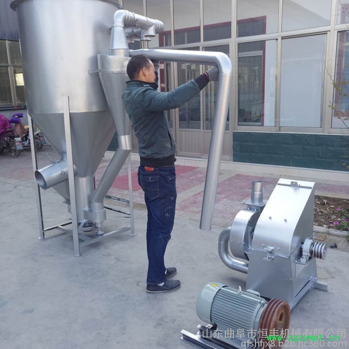 高效中药材磨粉机 304不锈钢锤片粉碎机 玉米秸秆饲料粉碎机图7