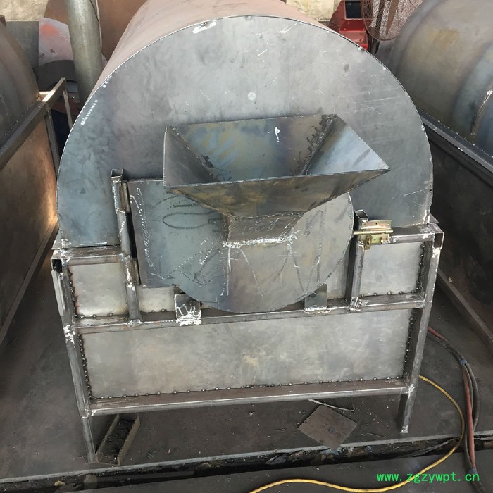 300-400斤电加热滚筒炒锅 中草药木耳食用菌炒货机 小型烘干机图5