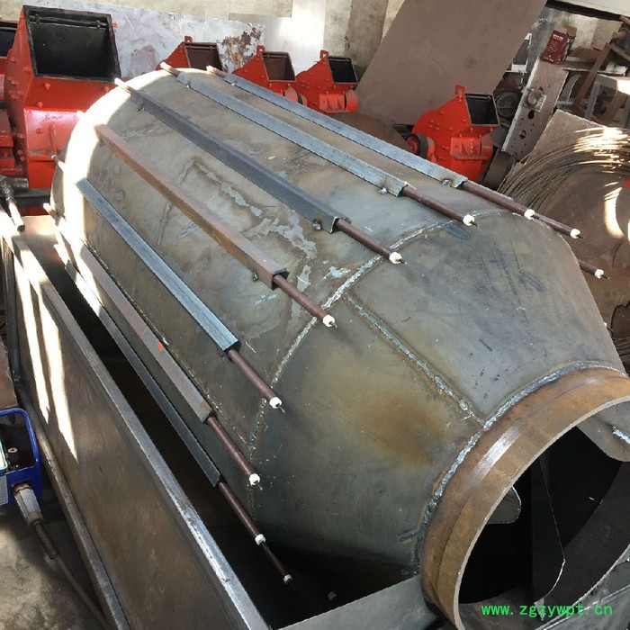 300-400斤电加热滚筒炒锅 中草药木耳食用菌炒货机 小型烘干机图4