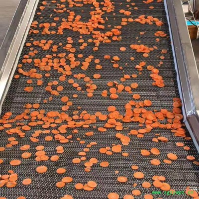 隧道式网带干燥机 中药材箱式烘干机 辣椒空气能烘干输送设备