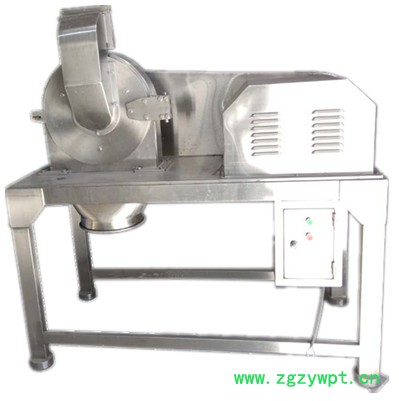 中草药平台式粉碎机，中药下出料粉碎机打粉机图2