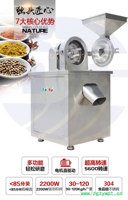190粉碎机 食品粉碎机 白糖粉碎机中药材专用粉碎机图3