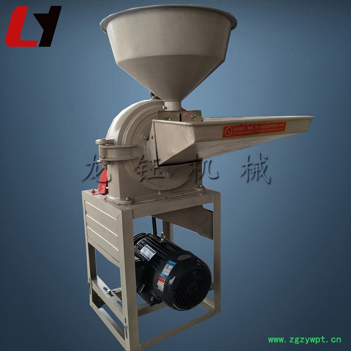 中草药粉碎机 15型自吸式稻谷粉碎机 高效齿盘式粉碎机图2