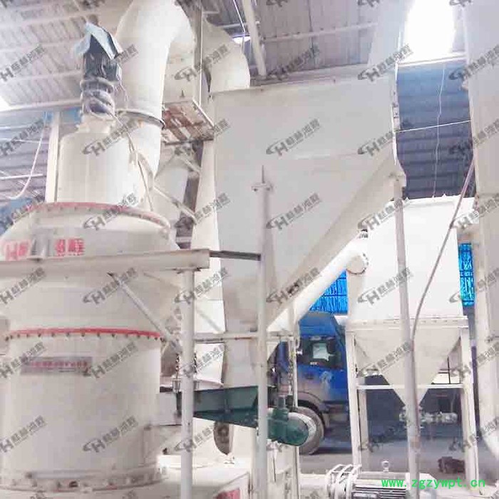 超微粉碎机三环中速磨粉机霞石、电气石细粉超细磨粉机图2