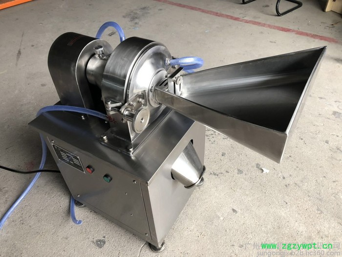 钧工200 白糖粉碎机中药材打粉机商用水冷大型粉碎机食盐味精粉碎机图4