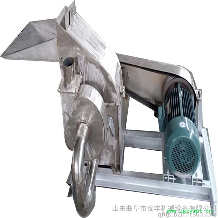 泰丰锤片大豆玉米粉碎机 多功能秸秆饲料粉碎机 中草药粉碎机图6