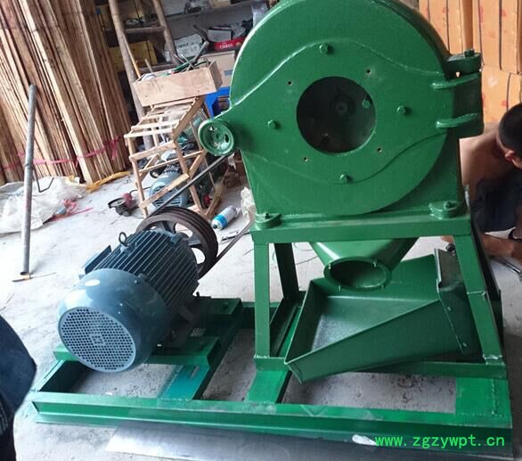 新款350型全自动齿爪式饲料粉碎机玉米粉碎机自吸大米面粉磨粉机加宽多功能350型齿爪式粉碎机 五谷杂粮 玉米 药材 饲料图2