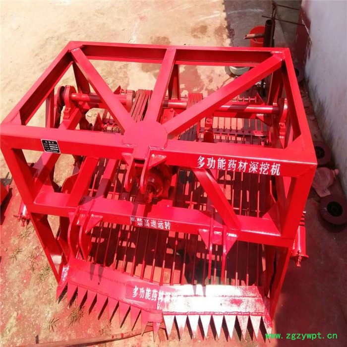 药材挖掘机 中药材收获机 根茎类 黄芪 丹参起药材设备 挖药材机图2