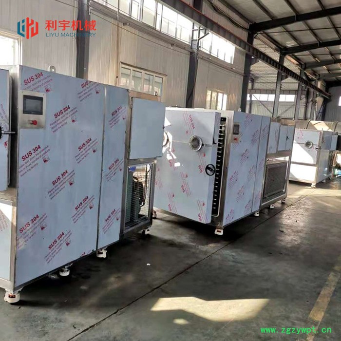 中药材冷冻干燥机 秋葵低温冻干设备 真空冻干机厂家图2