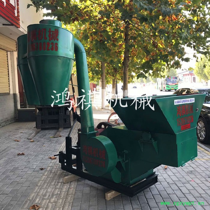 粉碎机低价格批发 HQ-FS自动进料粉碎机 草料中草药粉碎机图3