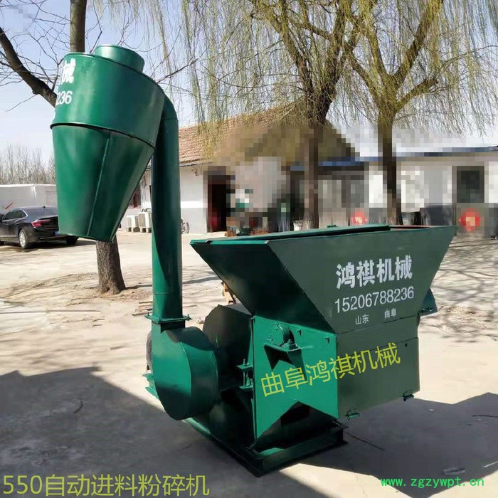 粉碎机低价格批发 HQ-FS自动进料粉碎机 草料中草药粉碎机图4