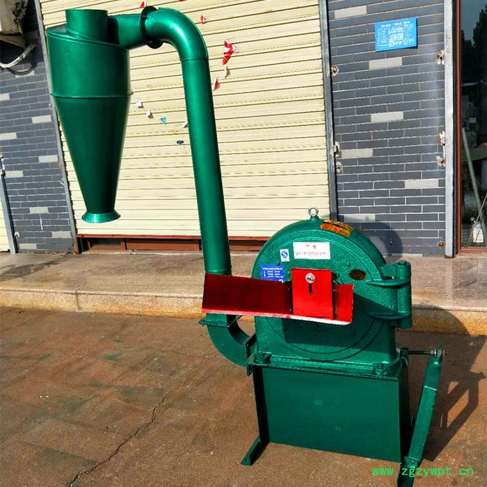 乾宇 家用小型齿盘式中药粉碎机 360型玉米饲料粉碎机 海盐齿盘式粉碎机图5