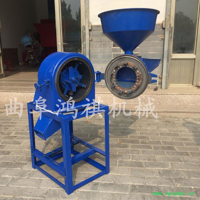 大料粉碎机小型中药粉碎机 齿爪式立式粉碎磨面机图图7