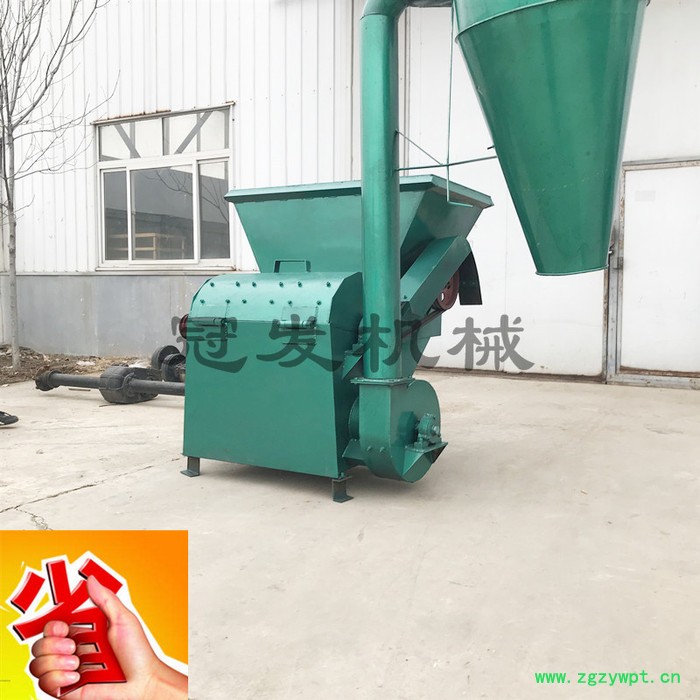 冠发 泡沫粉碎机视频 养殖磨草糠机低价 中药粉碎机图2