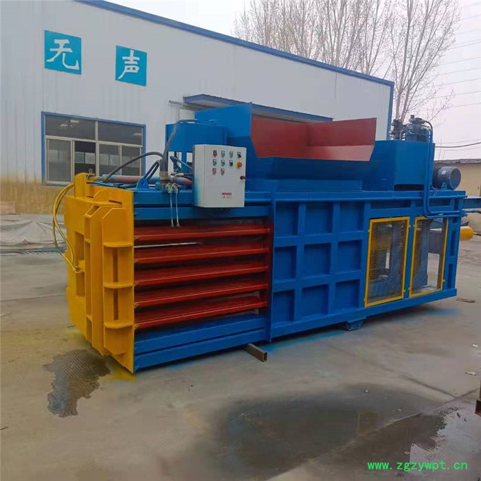 卧式液压打包机设备 药材液压打包机半自动 山东液压捆扎机器图4