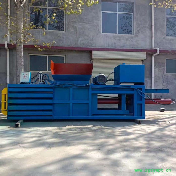 卧式液压打包机设备 药材液压打包机半自动 山东液压捆扎机器图5