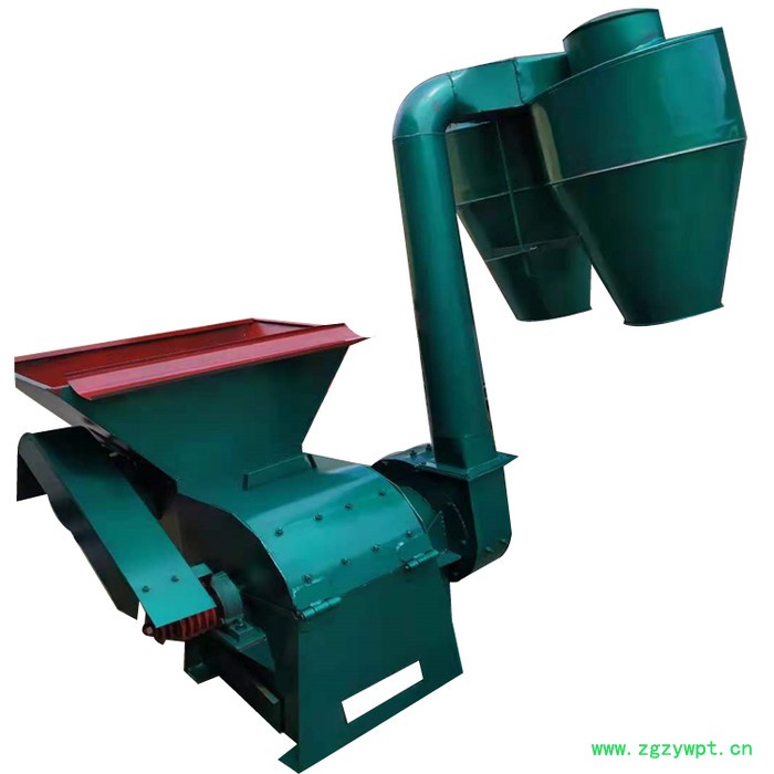 黑龙江中药粉碎机玉米花生杂粮粉碎机有机肥料木炭草屑粉碎机稻草捆粉碎机艾叶粉碎机图7