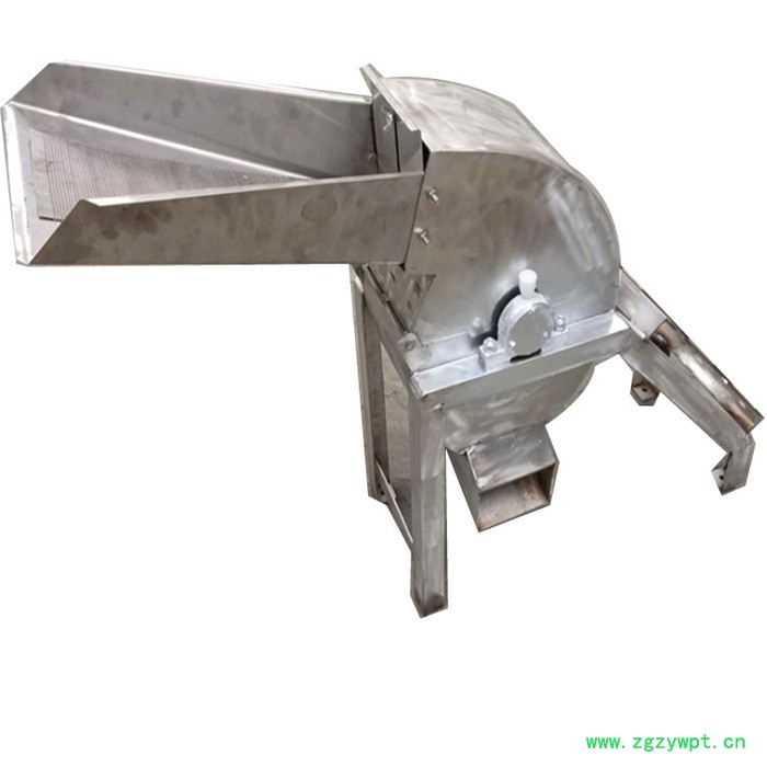泰丰不锈钢材质锤片粉碎机 小型蔬菜秸秆粉碎机 多功能药材粉碎图5