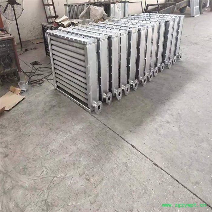 融洋暖通干燥设备用散热器 药材烘干翅片式散热器工艺图3