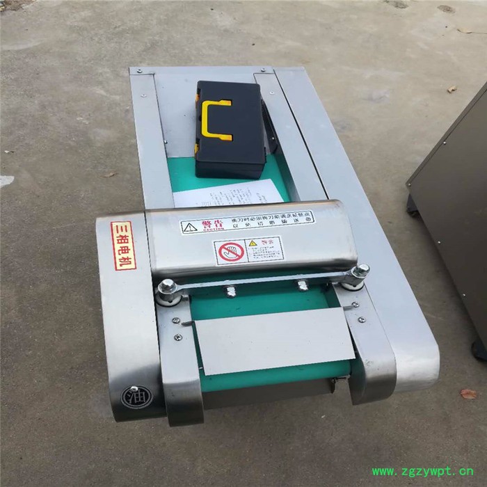 切药材机 多功能剁刀式切片机 高效益切药材设备 萝卜切块机图3