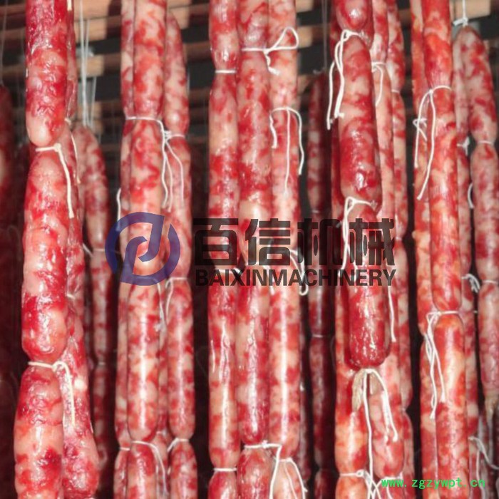 腊肠烘干机  大型网带药材烘干设备  百信多层连续带式腊肠干燥机图3
