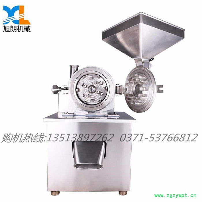 郑州厂家直供旭朗WN-300粉碎机不锈钢粉碎机 食品粉碎机 中草药粉碎机图2