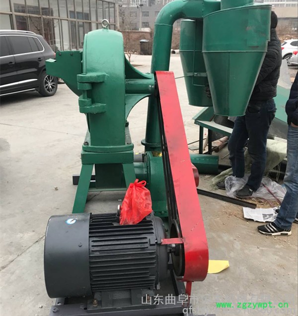 杂草药材齿盘粉碎机 齿盘自动进料粉碎机  青干草粉碎机图4