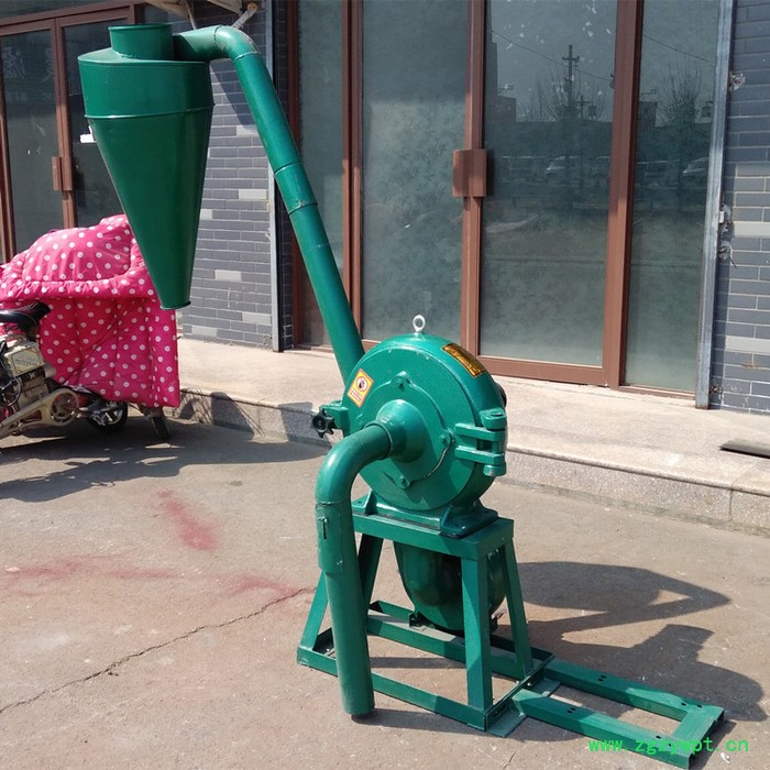 药材粉碎机 小型卧式齿盘式粉碎机 乾宇牌全自动粉碎机价格 **图2