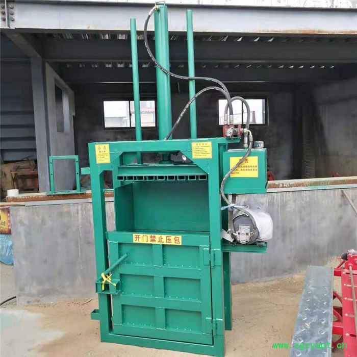 金佳液压废纸打包机设备 立式编织袋药材打包机 高压力立式易操作压缩机图8