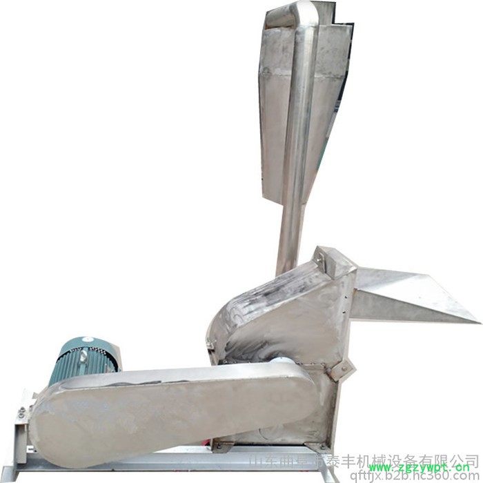 泰丰小麦秸秆锤片粉碎机 小型玉米饲料粉碎机 中药材纤维粉碎机图2