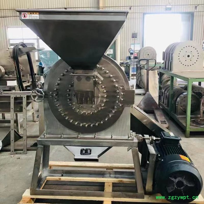 食品不锈钢粉碎机五谷粮食除尘粉碎机大米粉碎机中药粉碎机香料粉碎机杜仲粉碎机图3