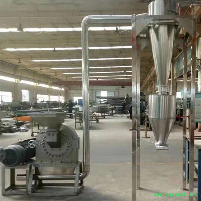 食品不锈钢粉碎机五谷粮食除尘粉碎机大米粉碎机中药粉碎机香料粉碎机杜仲粉碎机图8