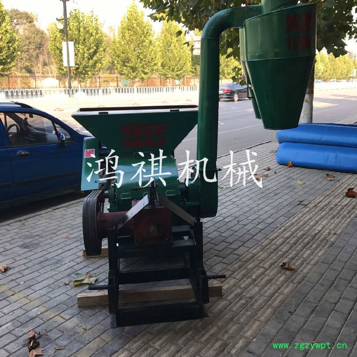自动进料粉碎机 中草药粉碎机型号 玉米秸秆粉碎机 鸿祺稻草粉碎机图8