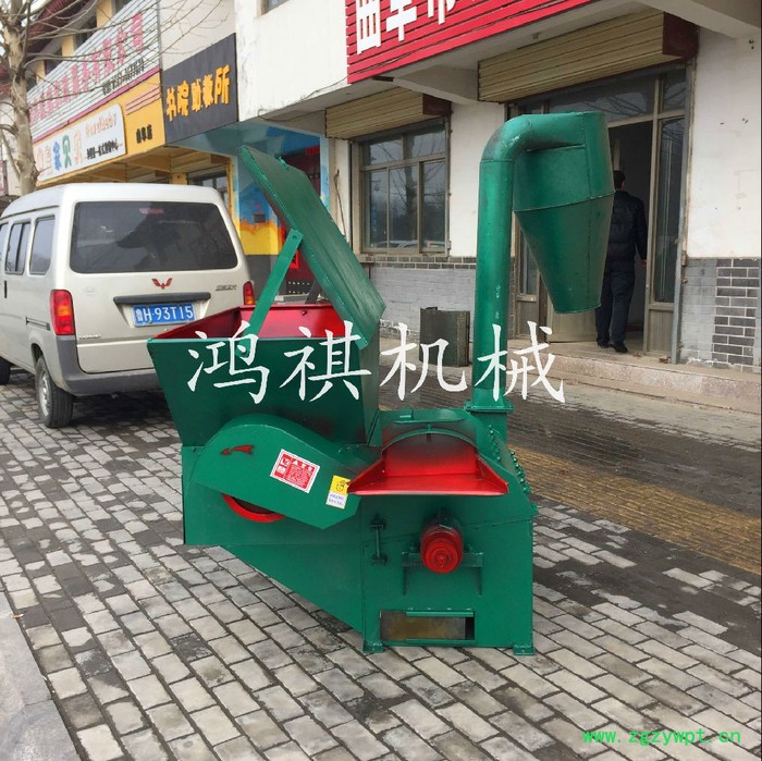 自动进料粉碎机 中草药粉碎机型号 玉米秸秆粉碎机 鸿祺稻草粉碎机图2