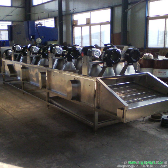 鼎鸿牌FG-3000型叶菜去水风干机 山楂风干流水线 网带输送风干机 中药材干燥设备 火腿肠风干机 鱼肠干燥设备图3