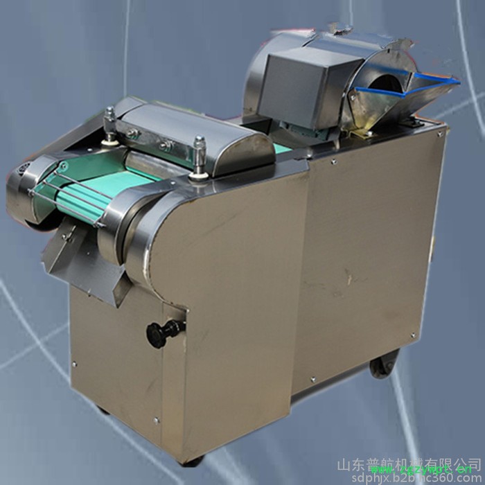 多功能不锈钢切菜机 普航家用660型土豆切片机 生产切药材机械设备图6