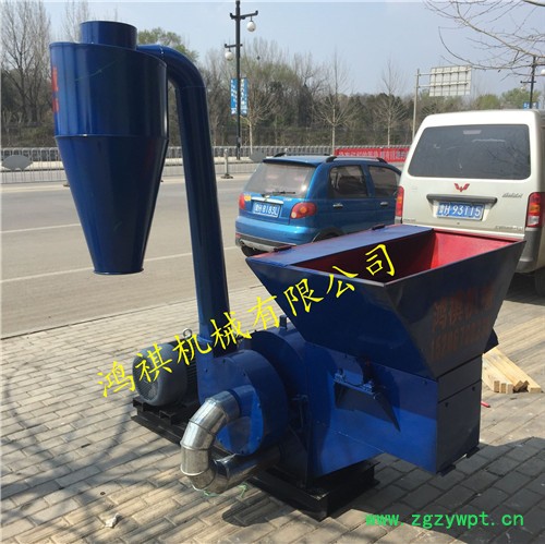 自动送料秸秆粉碎机 山药秧 大型秸秆粉碎机 鸿祺机械图4