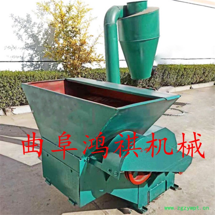 自动送料秸秆粉碎机 山药秧 大型秸秆粉碎机 鸿祺机械图6